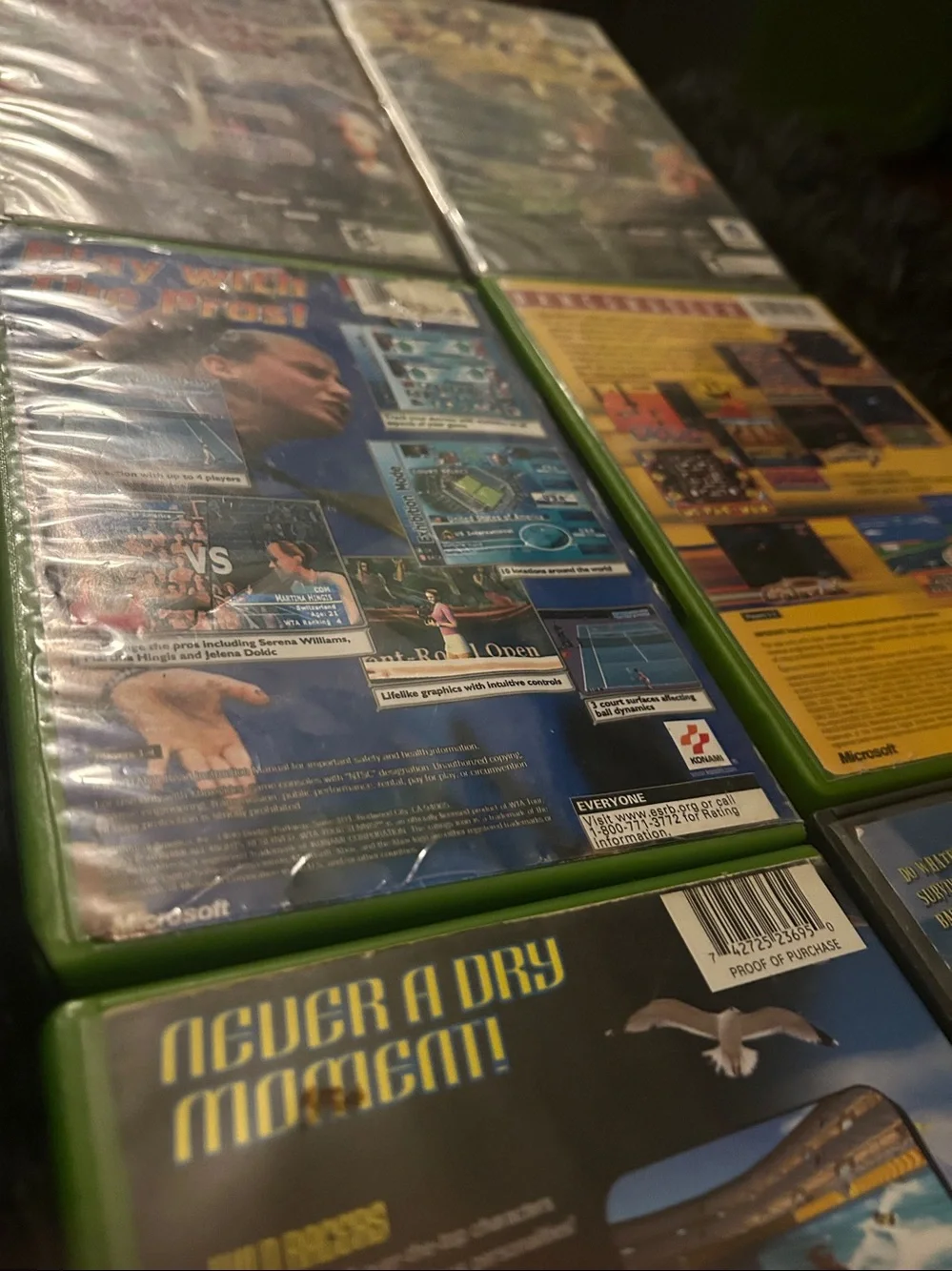 Retro Original Xbox Game Lot of 6 Prince of Persia, Namco Museum, Thrillville +
